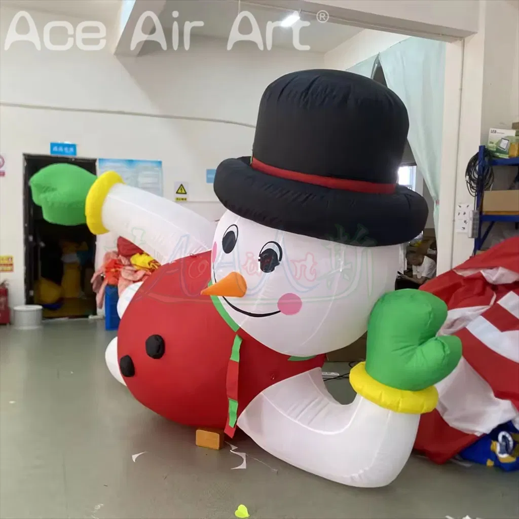 Outdoor/Indoor Hot Sale Giant Inflatable Snowman for Christmas Holiday Party Decoration