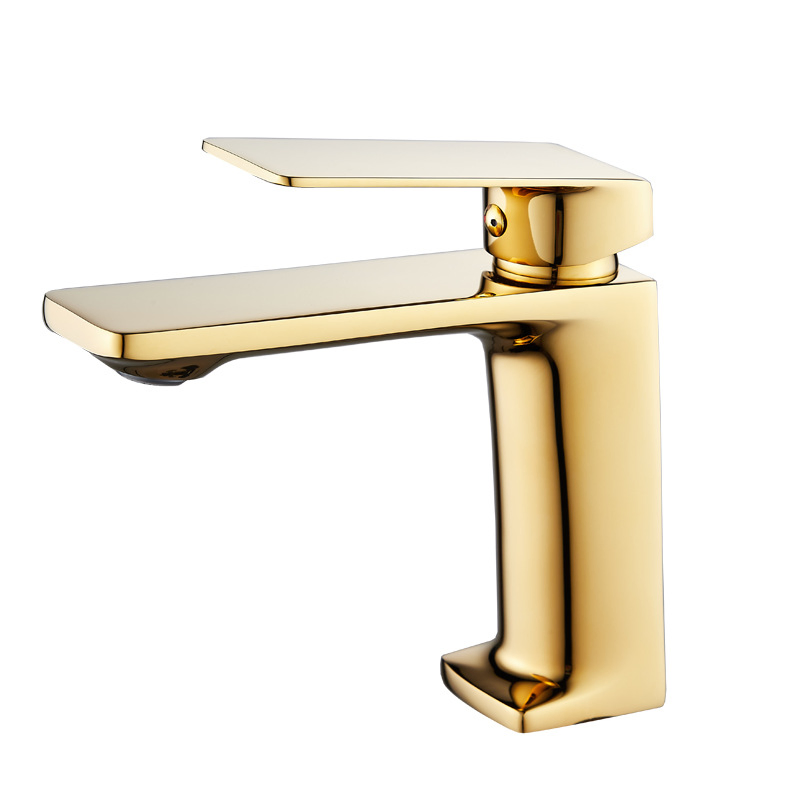 Смеситель для раковины Azeta AT1906G золотой