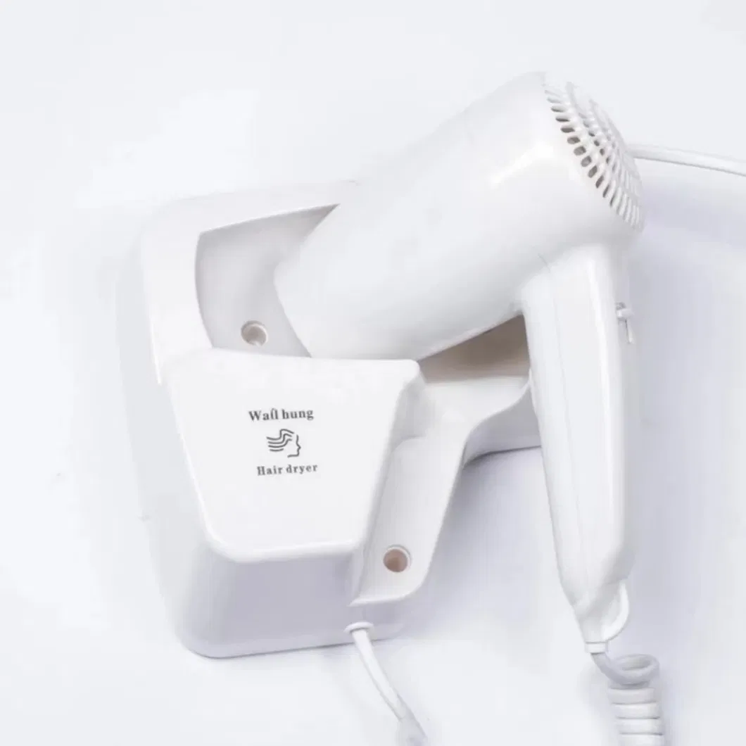 Premium Wall-Mounted Hotel Hair Dryer for Fast Drying