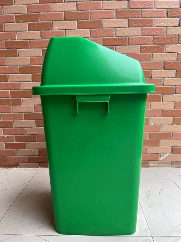 Medical Industry 45L 50L 60L Garbage Bin HDPE PP Plastic Dustbin for Hospital