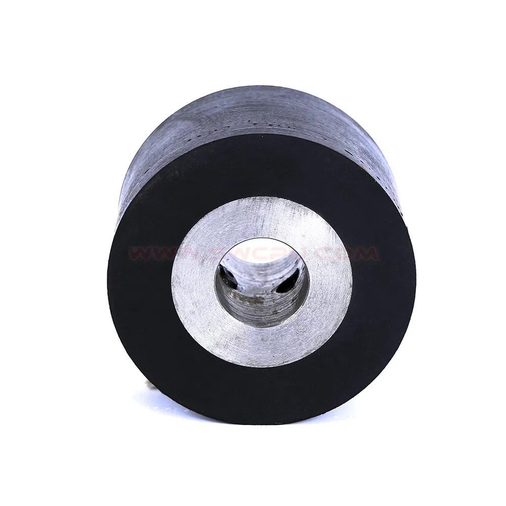 Customized Transparant PU/Plastic Industry Caster Wheel with Belt Pulley