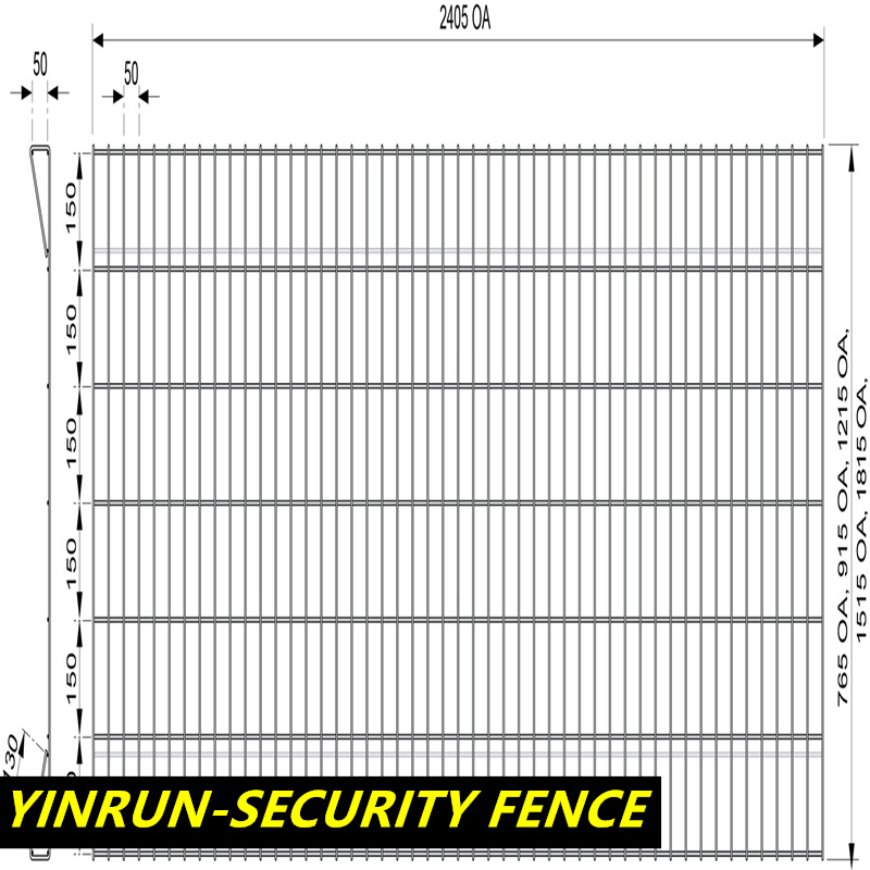 Best Seller 5*10/5X20 Welded Airport Fence Top Razor/Barbed Wire Available