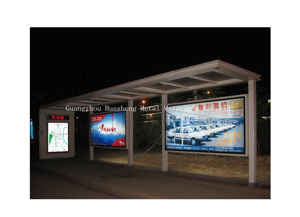 Most Selling Products LED Display Board Advertising Bus Shelter