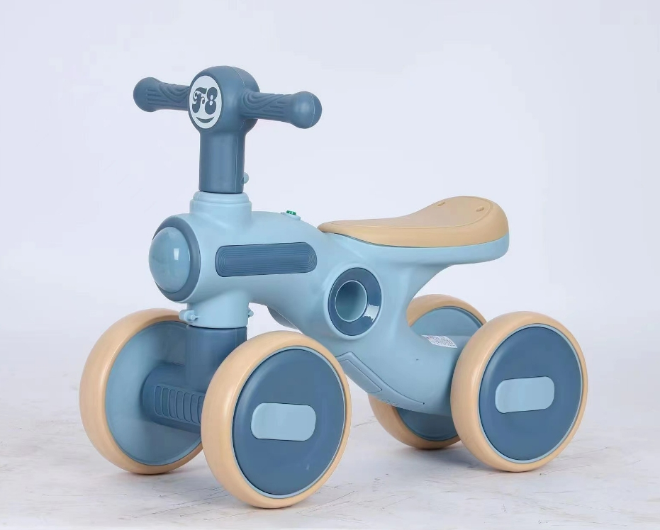 Baby Balance Bike for 1 Year Old Boys Girls 12-36 Month Toddler, 4 Silence Wheels Soft Seat Pre-School First Riding Toys Toddler First Birthday Gifts