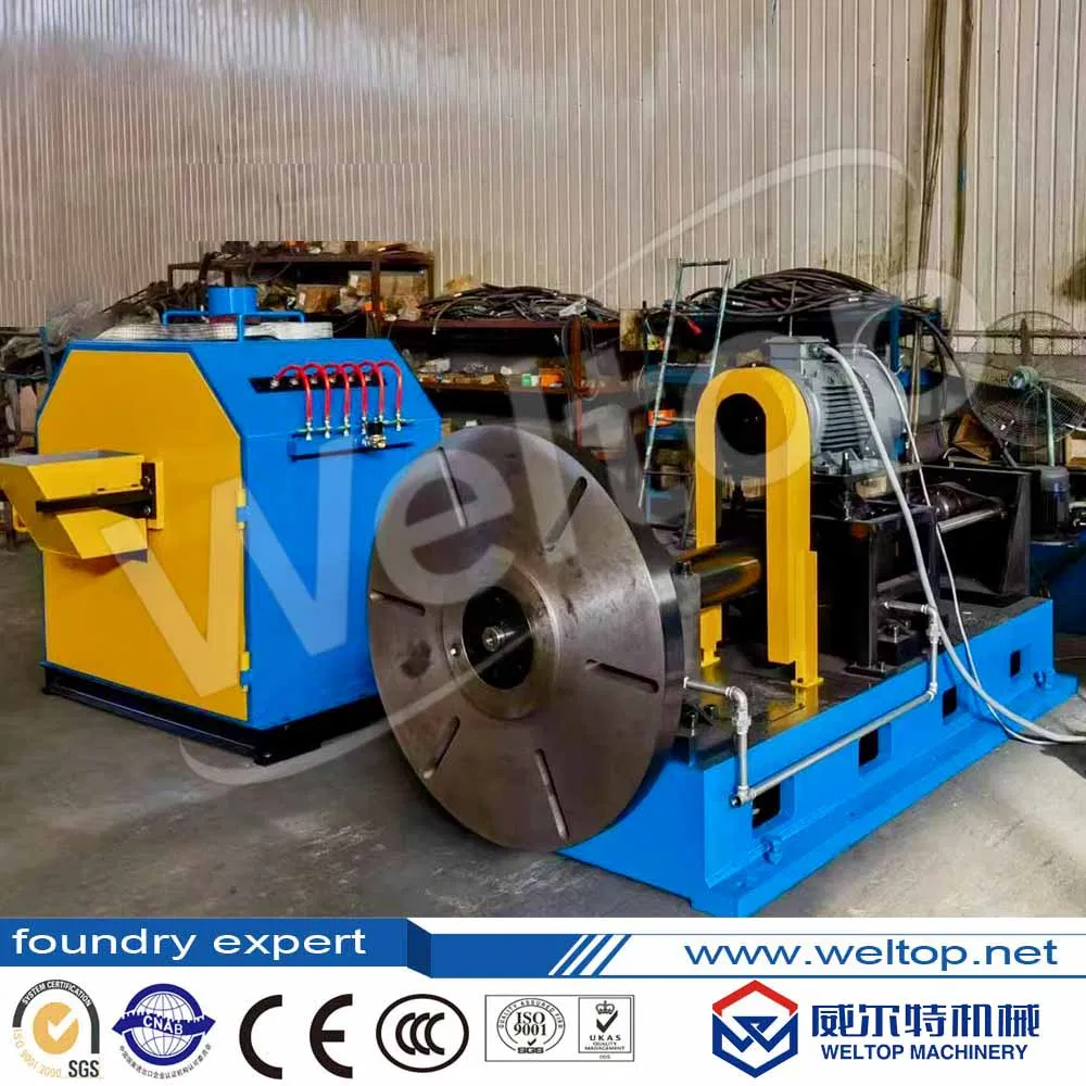 J514 PLC-Controlled Machine for Gray Iron, Brass & Ductile Iron Rotational Castings