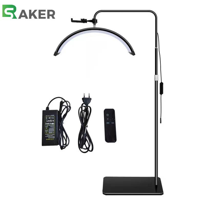 Floor Standing 28 Inch Beauty Half Moon Light for SPA Use