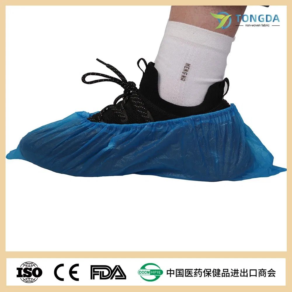 Disposable CPE Shoecover plastic waterproof shoe cover