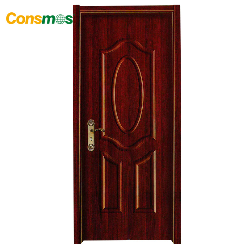 Wood HDF Swing Separate MDF Pueta Prehung Door Leaf Frame PVC Standard Interior Solid Wooden Hotel Doors