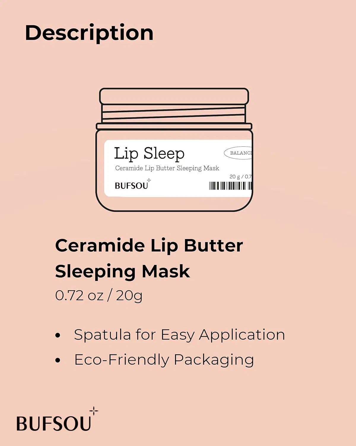 Private Label Organic Smooth Nourishing Vegan Jojoba Lip Balm Moisturizing Hydrating Ceramide Shea Butter Lip Sleeping Mask