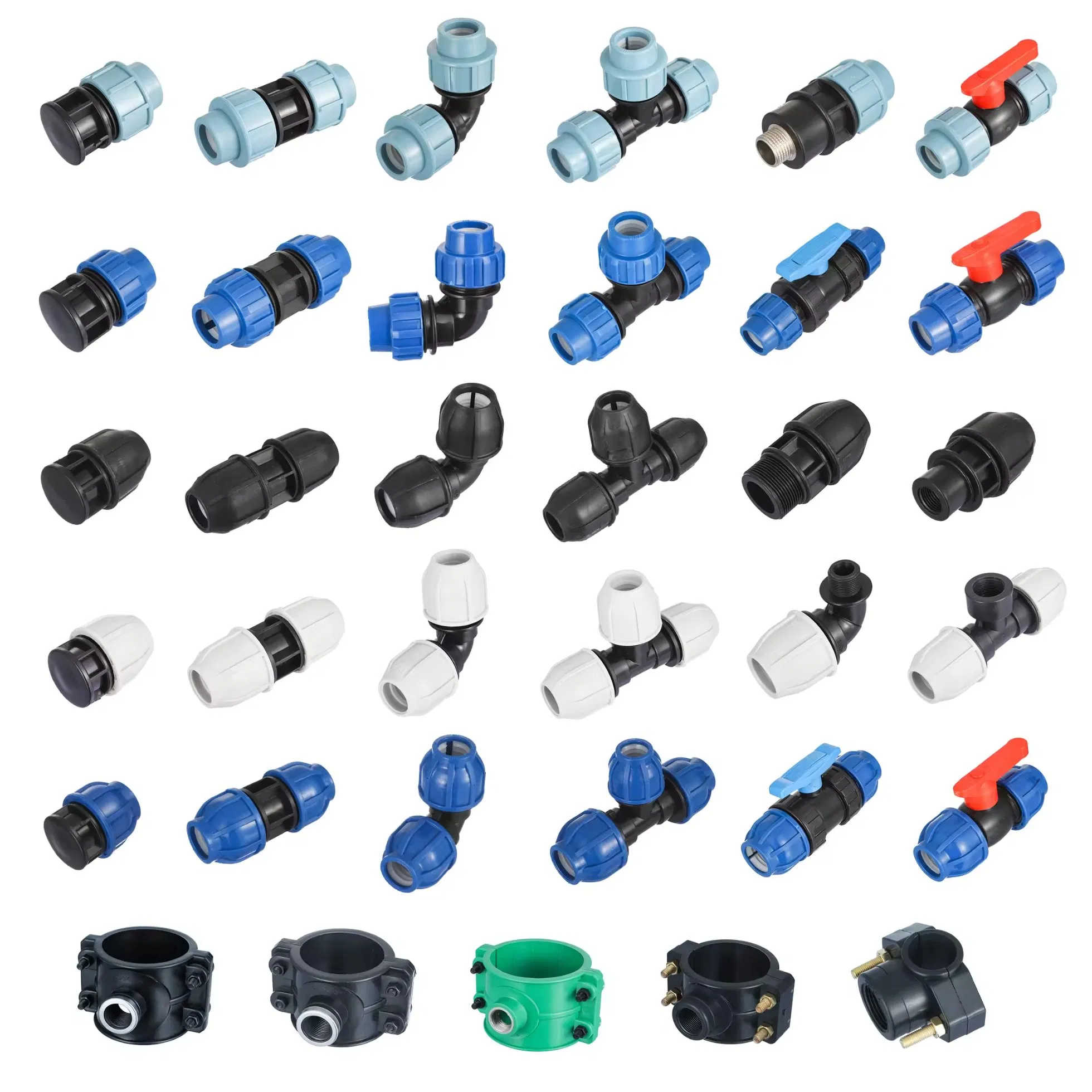 Фитинги HDPE Ifan для водоснабжения, 20-110 мм