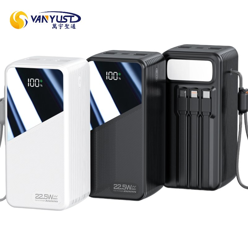 Ck-124 22.5W Dual Port Power Bank Charger for Simultaneous Device Charging