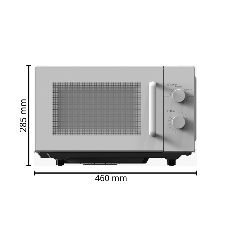 Best-Selling 20L White Household Countertop Electric Microwave Oven
