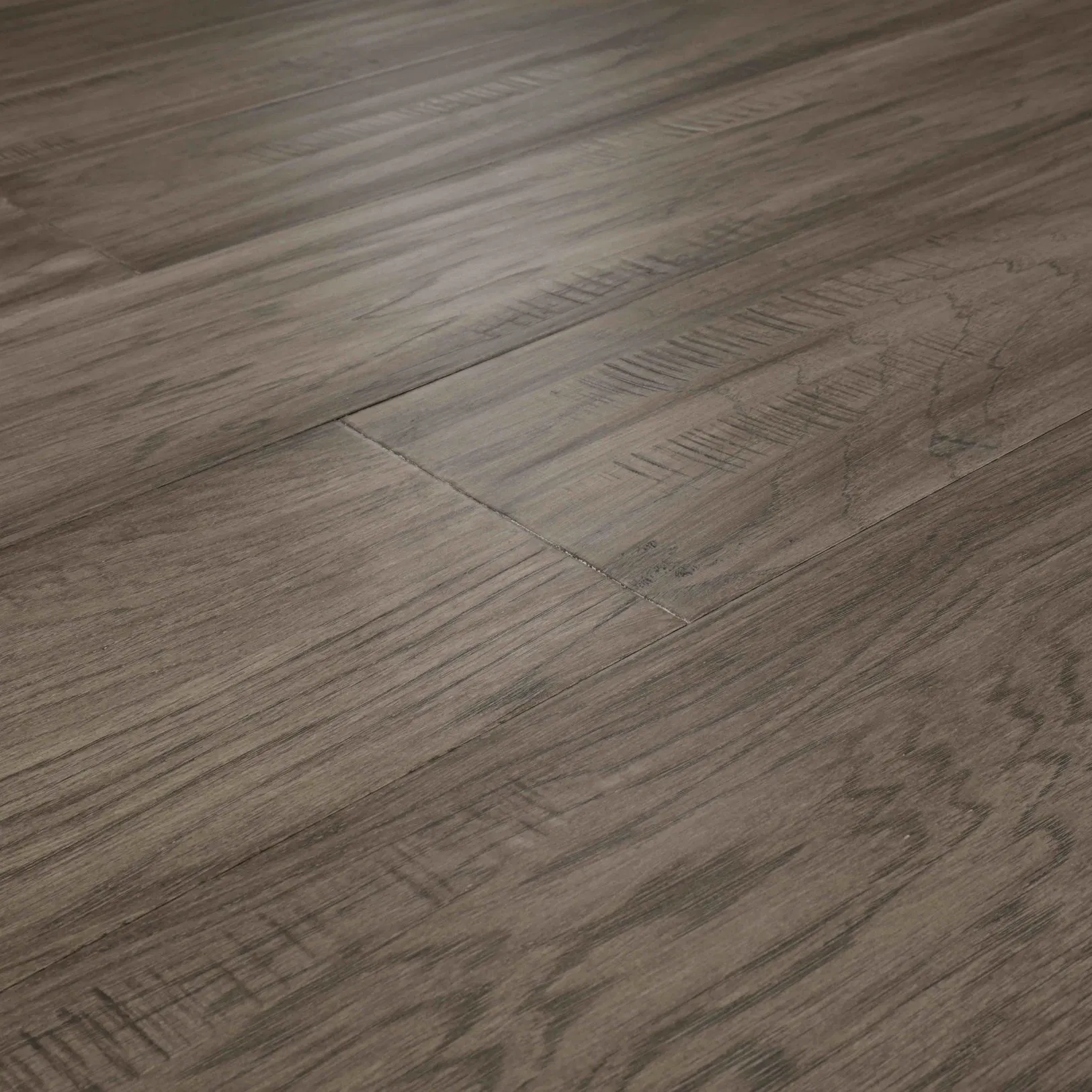 Glazed & Handscraped Finish Hickory Timber Engineered Hardwood Flooring