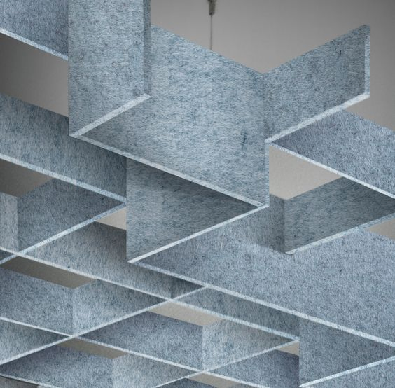 Pet Acoustical Ceiling Sound Proof Wall Sound Absorption Polyester Felt Acoustic Panels