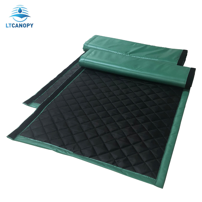 Factory Waterproof PVC Tarpaulin Sound Insulation Blanket for Construction Use Party Soundproof Blanket Sound Barrier Curtains