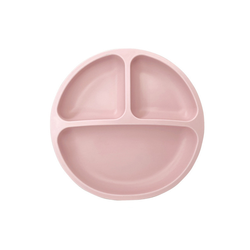 Dishwasher Safe Baby Plates Sets Silicone Feeding Plates for Sale