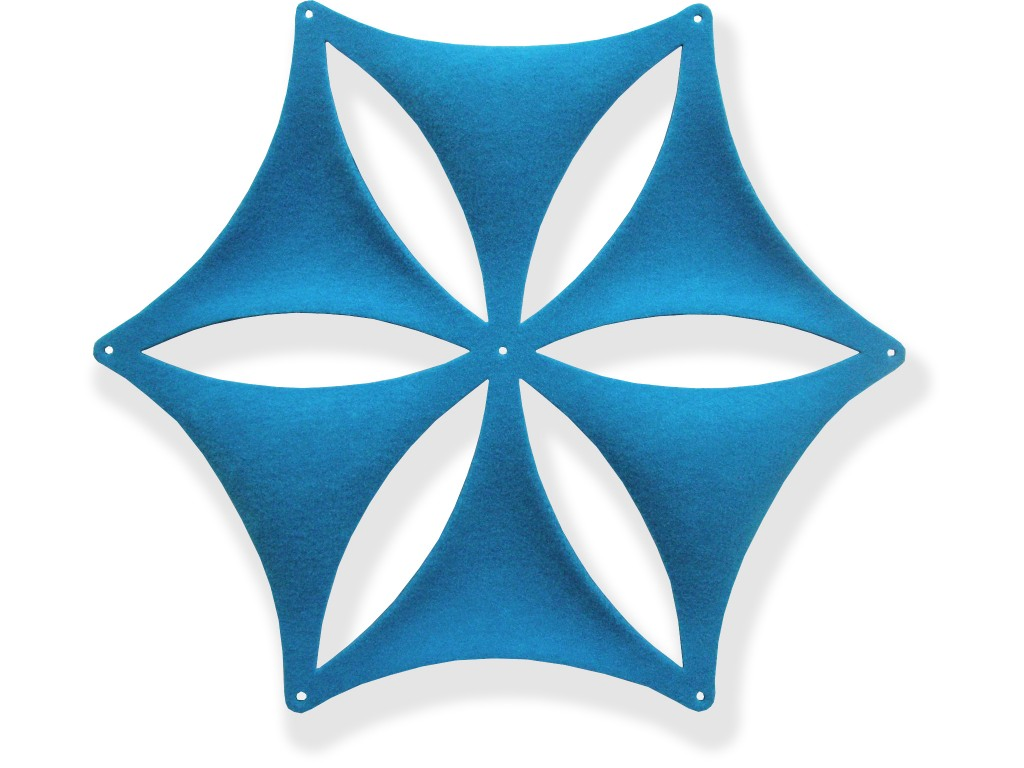 3D Board Art Acoustic Deco Felt Pet Board Polyester Acoustic Panel