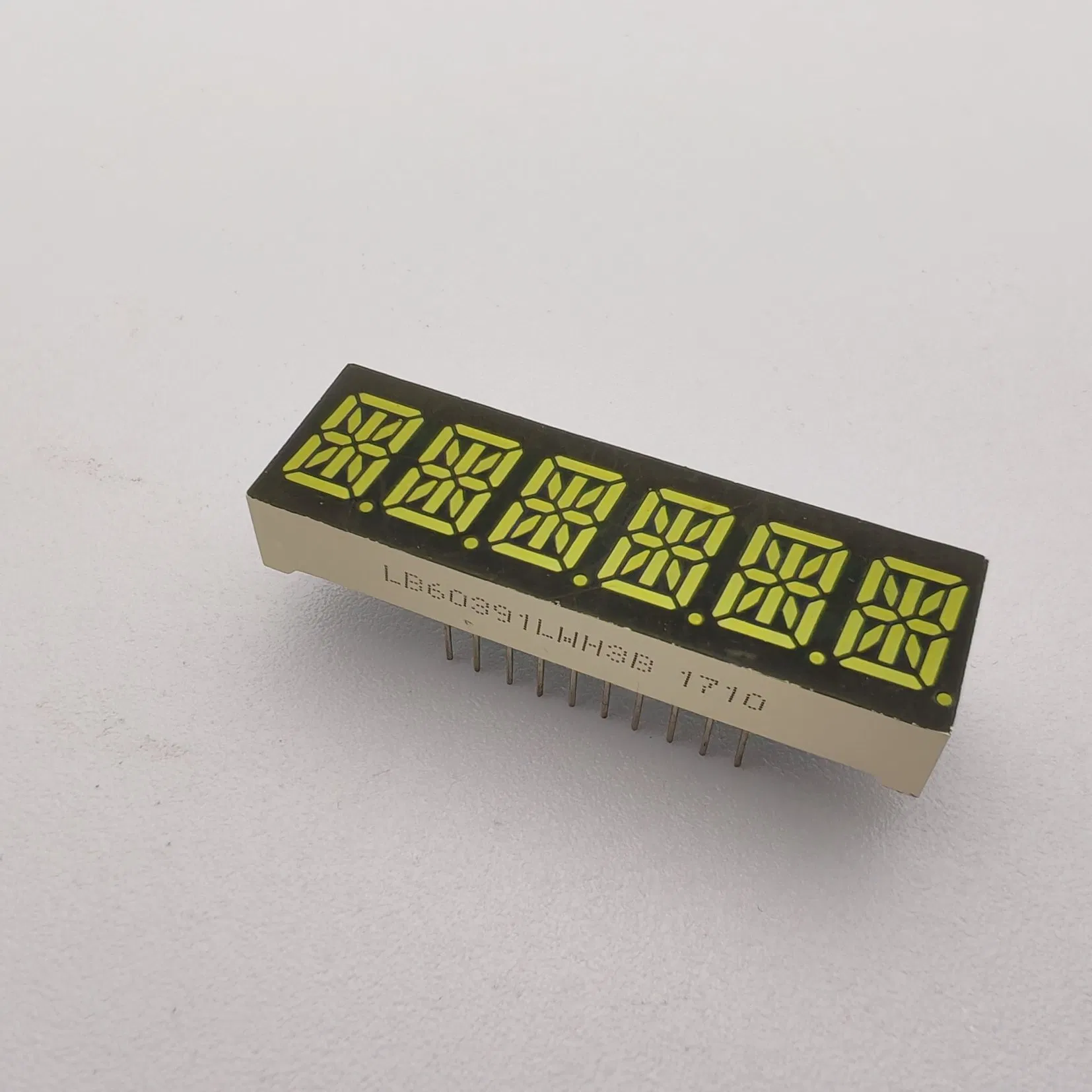 Instrument Panel LED Display: 6-Digit, 14-Segment, Ultra-Bright White