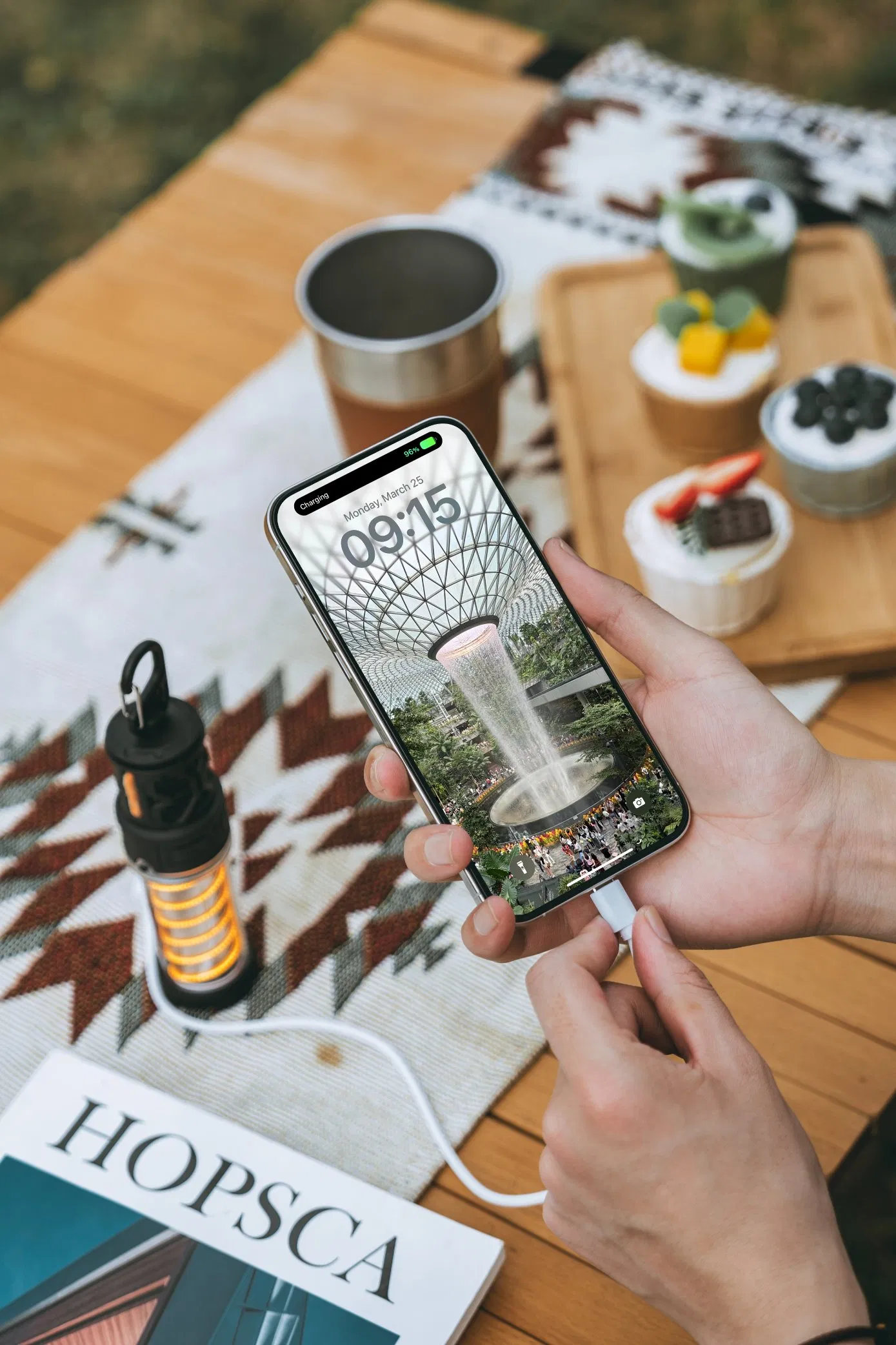 Waterproof Camping Lighting Torch LED Lantern with Insect Repellent