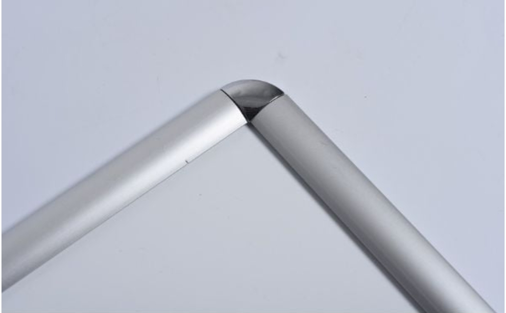 A4 Black/Silver 25mm Standard Mitred Corner Aluminum Snap Poster Frame