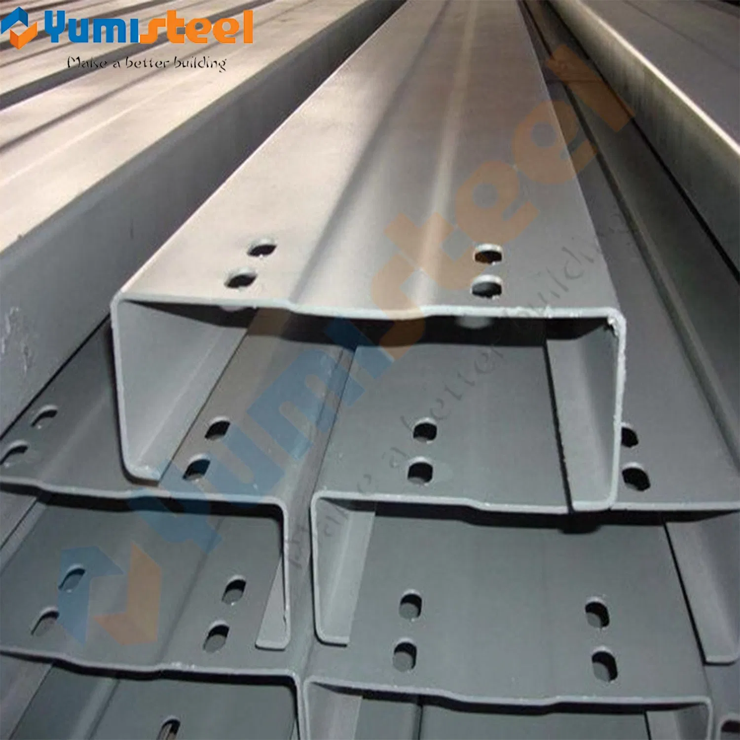Galvanized Durable C/Z/Channel Purlin Steel Frame for Structural Construction