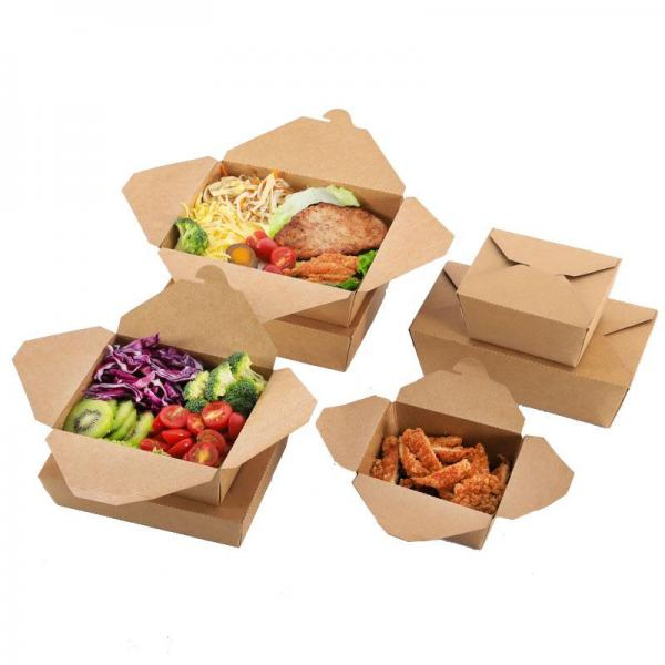 PE /PLA /Water-Based to-Go Boxes Series Custom Fried Chicken Carton Take Away Food Grade to Go French Burger Fast Food Paper Fried Chicken Box