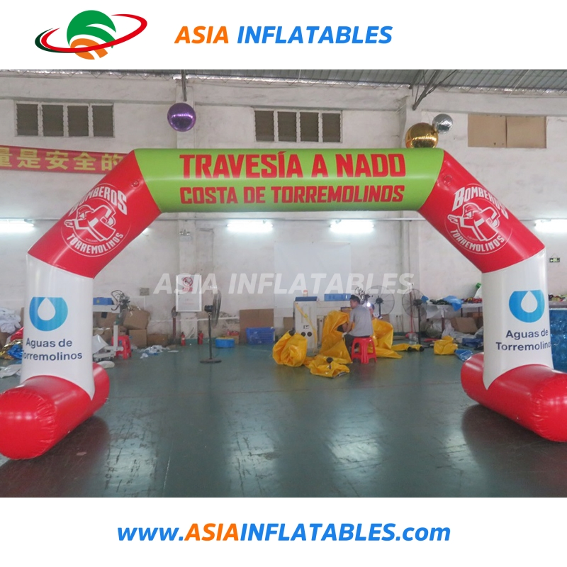 Customized Inflatable Arch Castle-Style Gate for Wedding Decoration