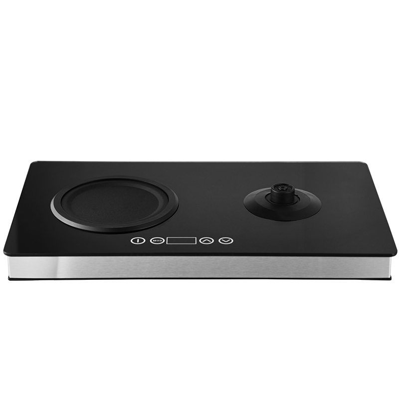 Portable Home Appliance Touch Screen Samovar Tea Maker Combination 1.7+1L Kettle Keep Warm Teapot Glass Electric Kettle for Tea