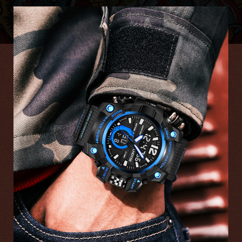 Black and White Watch Mechanical Super Clone Men's Handmade Hip Hop Digital Alarm Watch Sapphire Crystal 42mm Stainless Rubber Automatic Watch Swiss