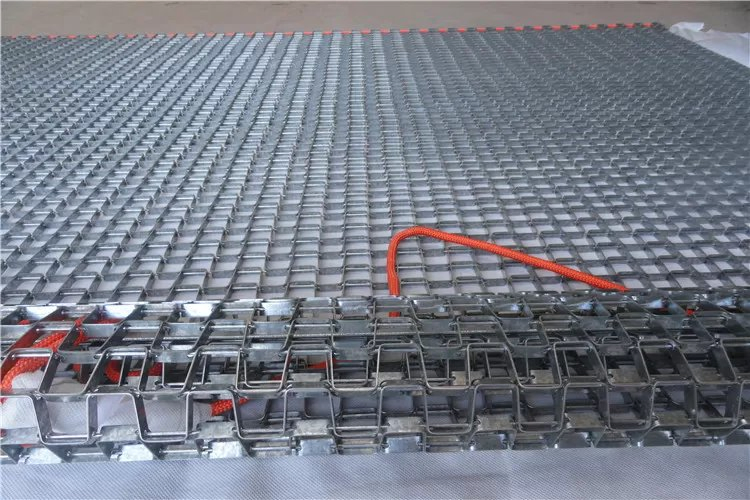 Steel Mesh Drag Mat for Gravel Dirt Soil Grading