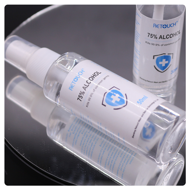 Waterless Pocket Anti Bacterial Spray Alcohol 75% Instant Hand Sanitizer