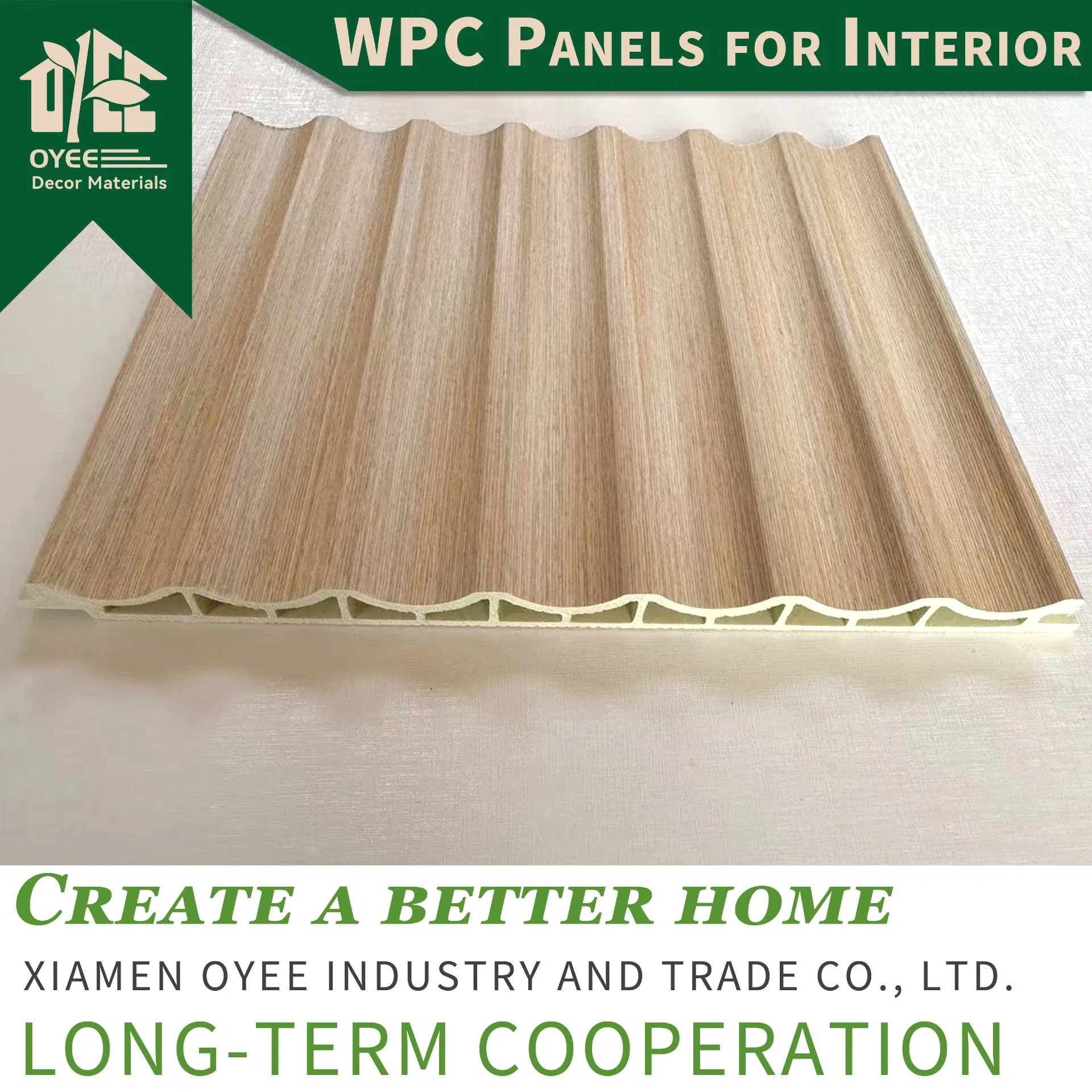 160*24mm Building Material Customized Colors Top Quality Hot Sale WPC PVC Wall Ceiling Panel Deco Board