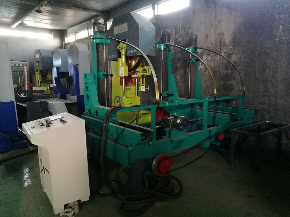 Ленточный шлифовальный станок вертикальный для деревообработки