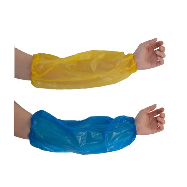 Transparent PE Plastic Disposable Oversleeve Cover Disposable Arm Sleeve Cover