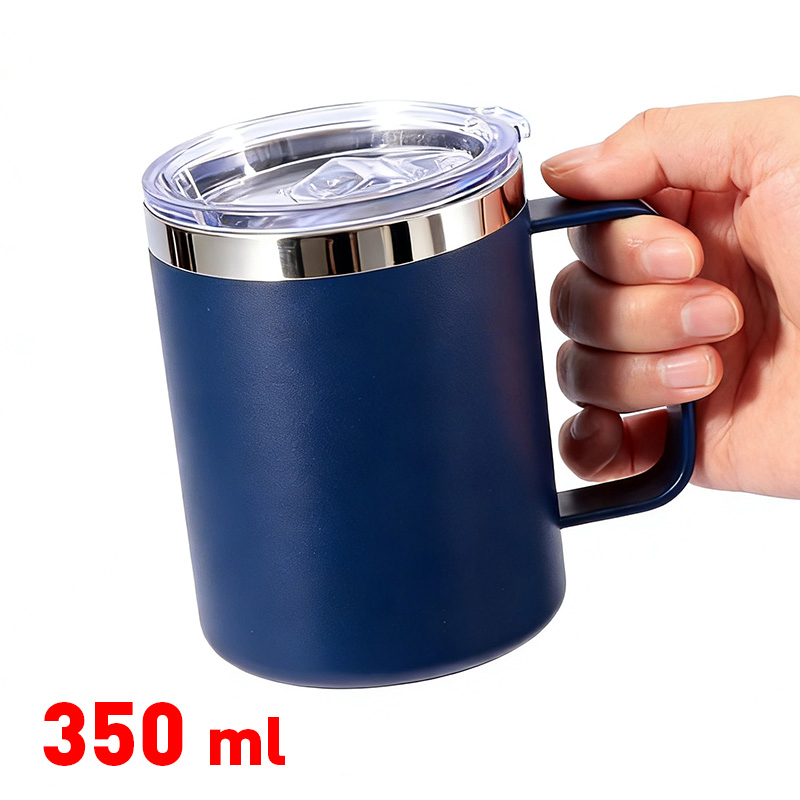 Foska Good Quality 350ml Blue Thermos Cup for Daily Use
