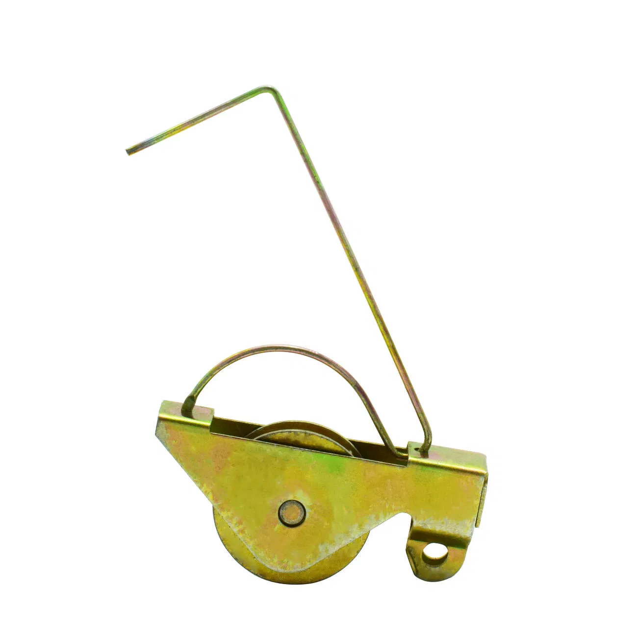 High Quality Iron Wheel with Color Zinc Sliding Roller for Window