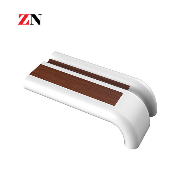 Railings and Handrails Hospital 159mm Anti Collision Aluminium and PVC Material