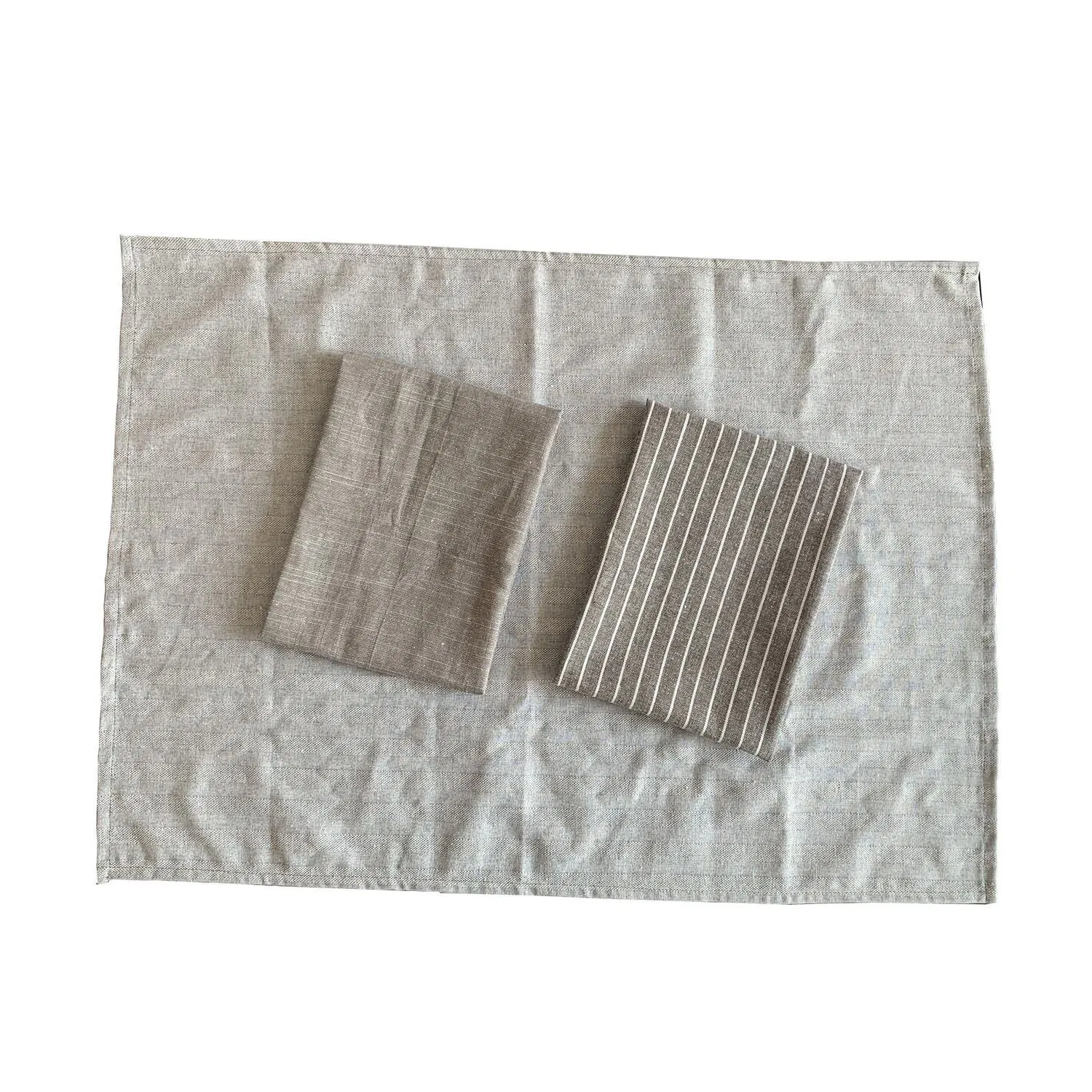 Wholesale Kitchen Dish Tea Towel Custom Stripe Design 100% Cotton or Linen Tea Towel