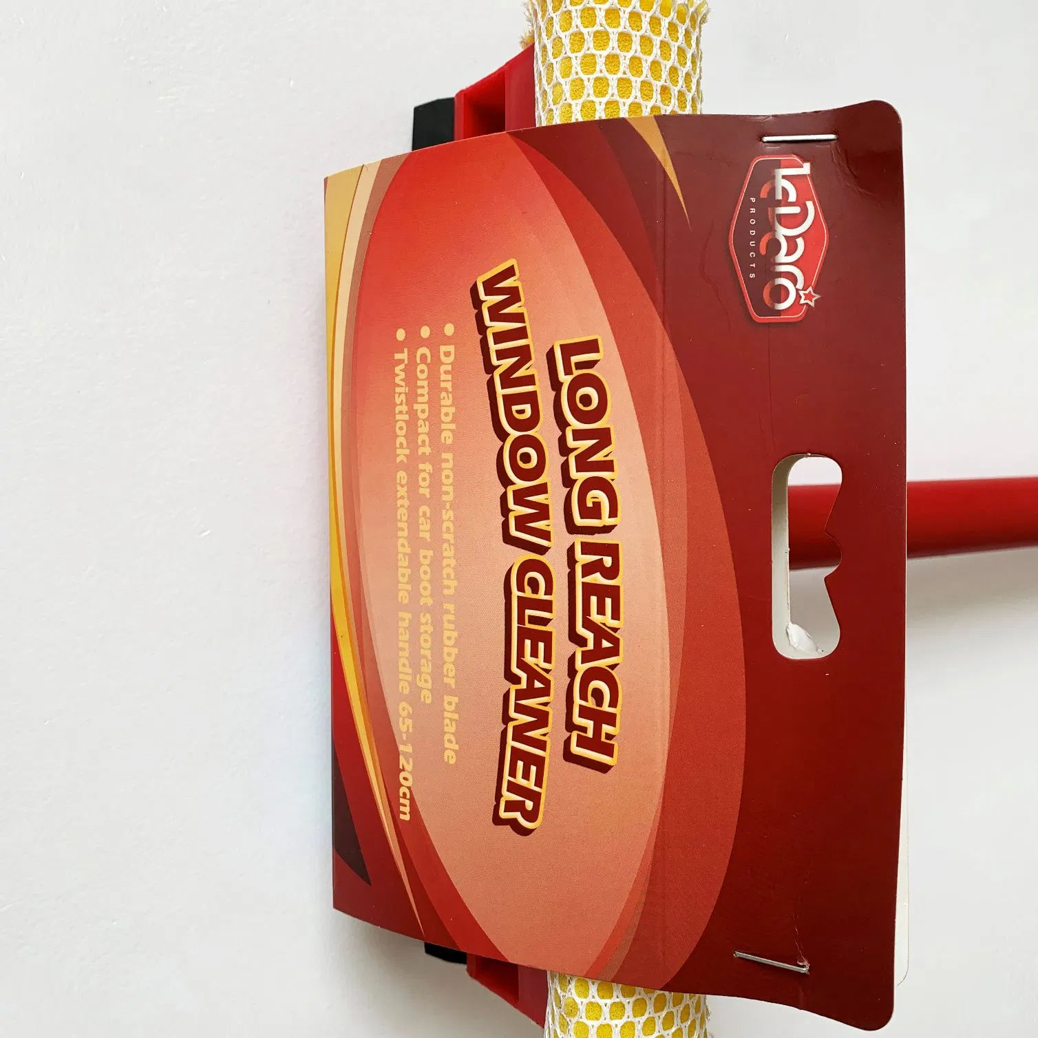 Factory Price PVC Handle Sponge and Rubber Squeegee Dobule Side Head 10” Window Wiper for Car Floor Mirror Washing
