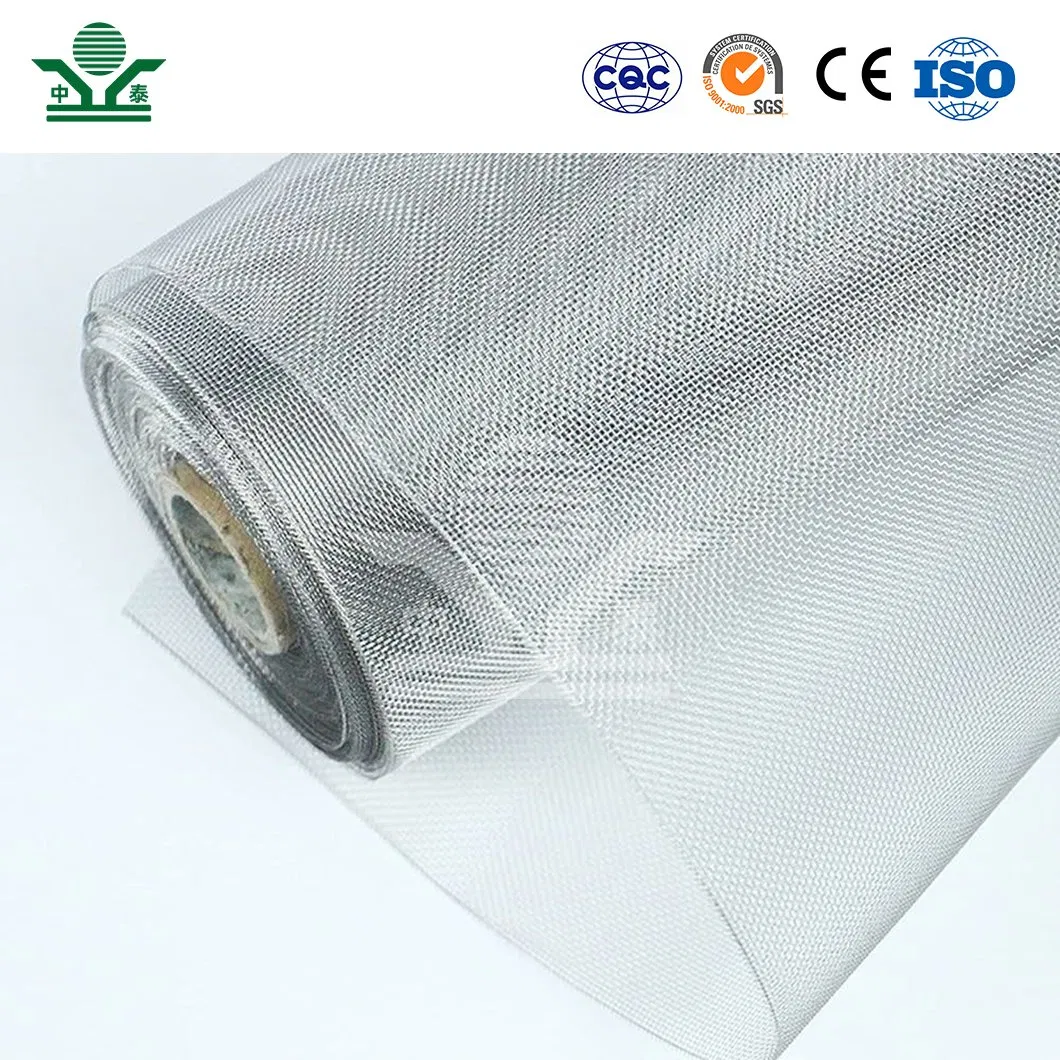 Zhongtai Fine Mesh Window Screen China Wholesalers Stainless Steel Lightweight Wire Mesh 30m or Customized Insect Screen