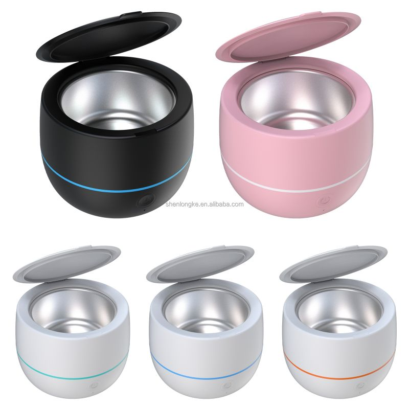 Hot Sale! ! 45kHz 180ml Portable Ultrasonic Jewelry Cleaner Ultrasonic Retainer Cleaner, Ultrasonic Cleaner for Dentures