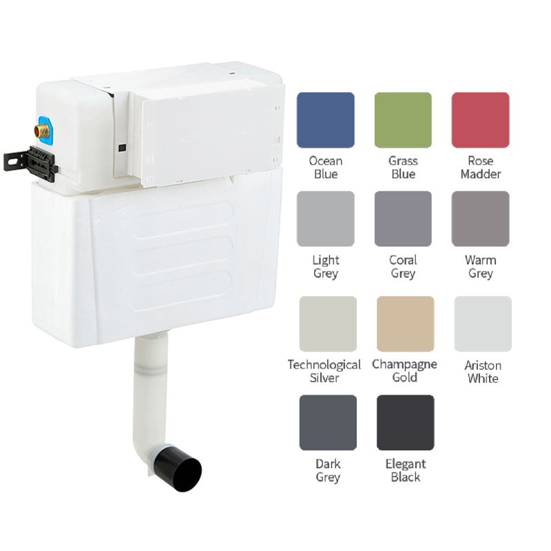 Space-Saving Bathroom Wall-Hung Toilet Concealed Cistern