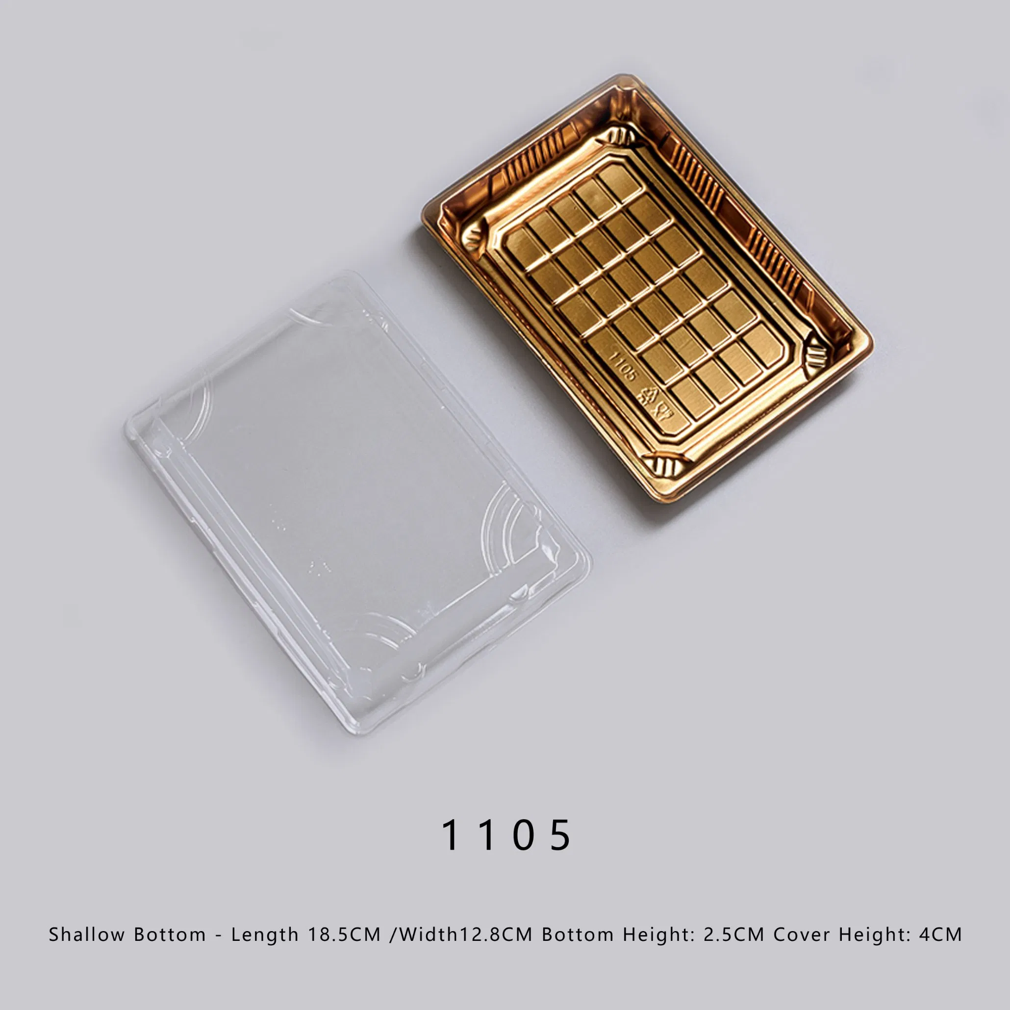 Various Types Sushi Tray with Lid Sashimi Platter Salad Fruit Plastic Food Packaging Box Customized Wholesale