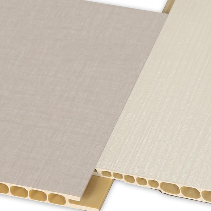 Factory Price New Material Wood Grain Wall Panel PVC Decorative Sheet