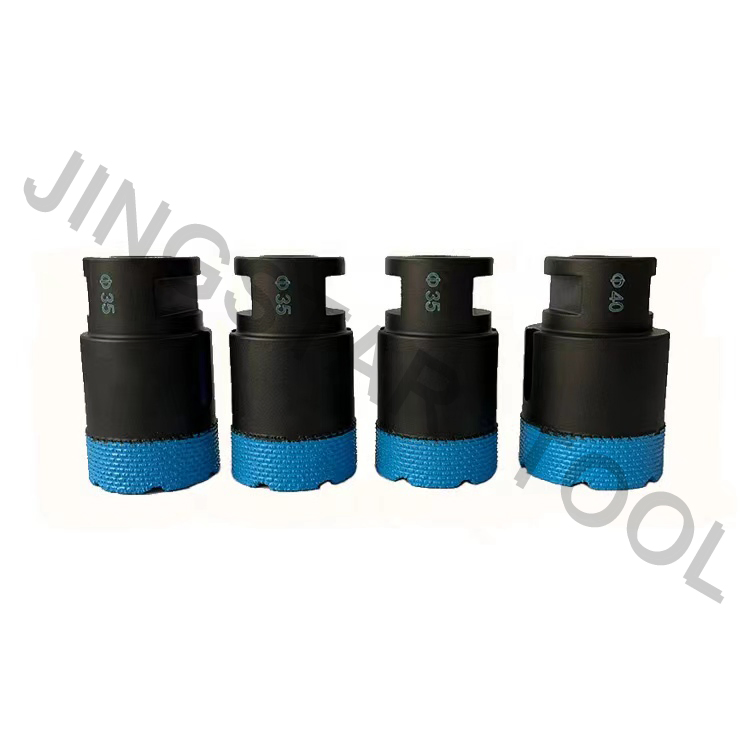 Granite Vacuum Brazed Diamond Drill Bit Diamond Dry Hole Saw