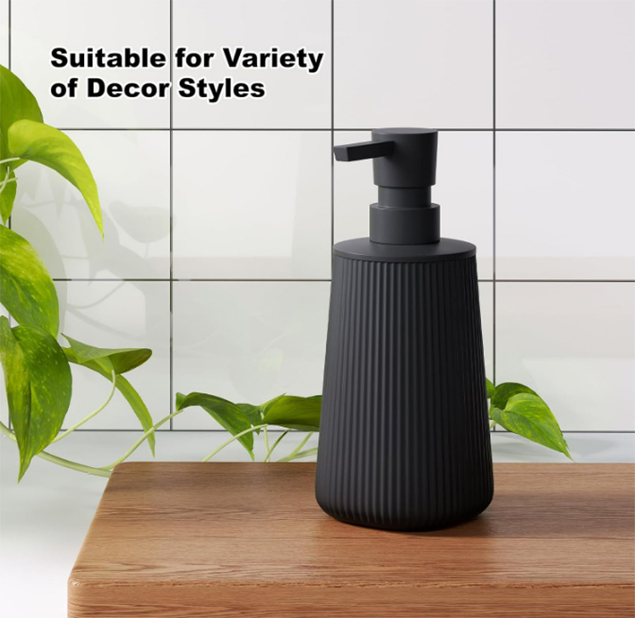 Dish Soap Dispenser Bathroom Matte Black Soap Dispenser