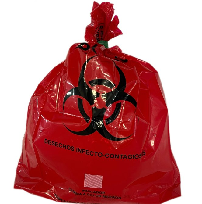 Medical Disposable Autoclavable Biodegradable Biohazard Flat Waste Bags