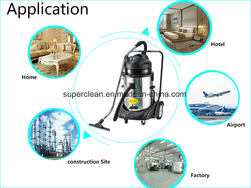 60L Wet and Dry Vacuum Cleaner with CE
