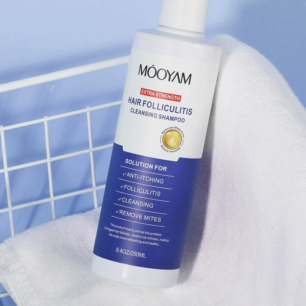 OEM Balances Oil Remove Mites Anti-Itching Anti-Acne 250ml Mooyam Hair Cleansing Shampoo