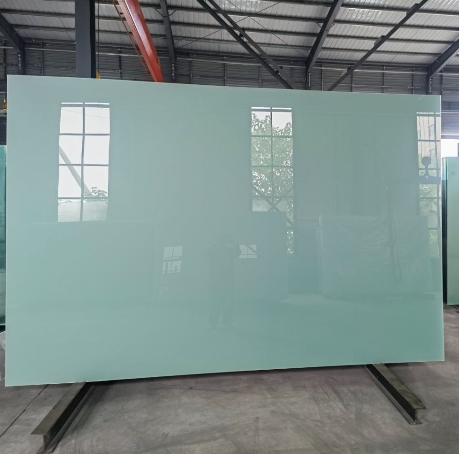 Art Decorative Frosted Acid Etched Glass for Wall Window Door Balustrade Furniture Bathroom Office Partition Architecture with China Factory Manufacturer Price